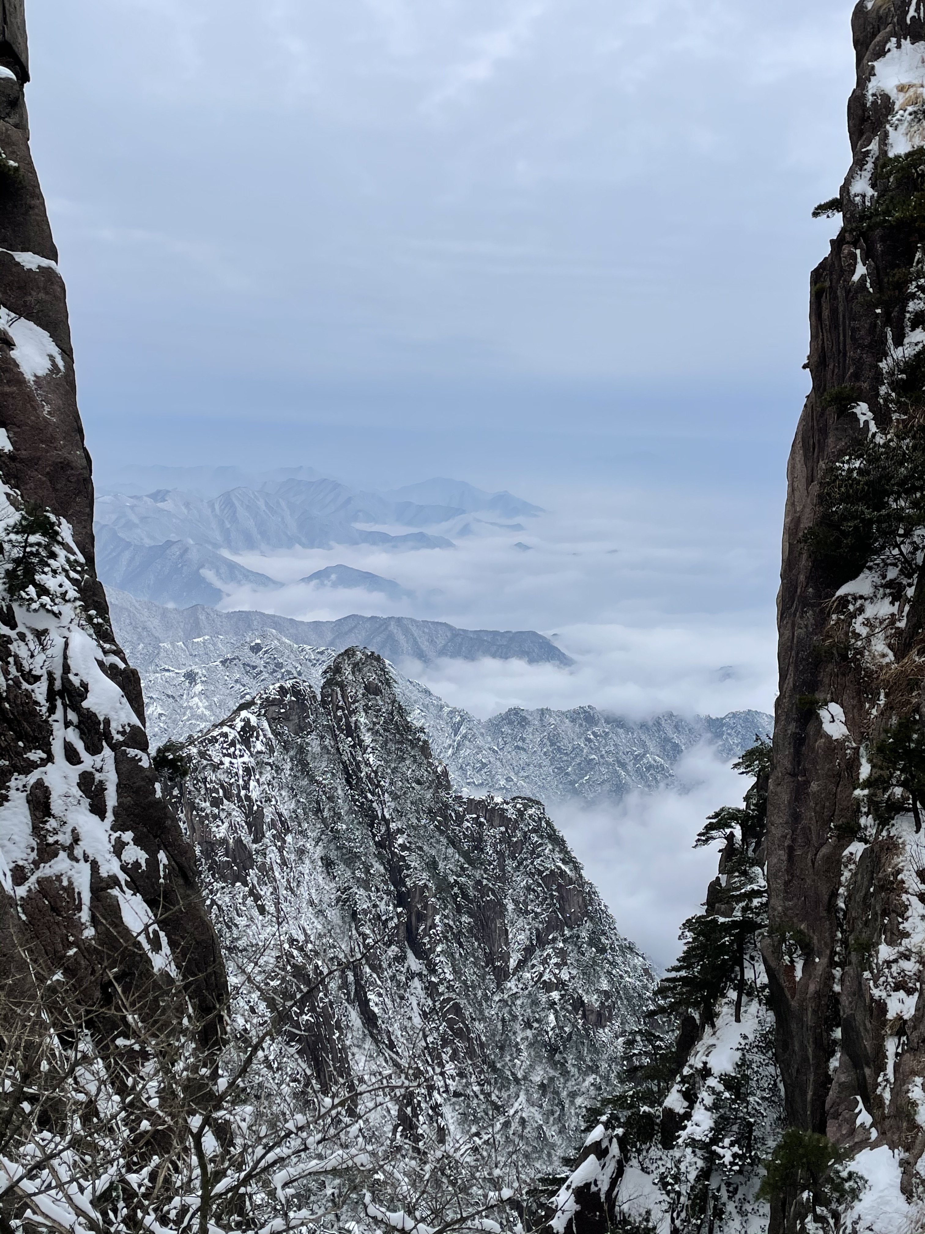 雪山壮美景色如诗，绝佳手机壁纸素材