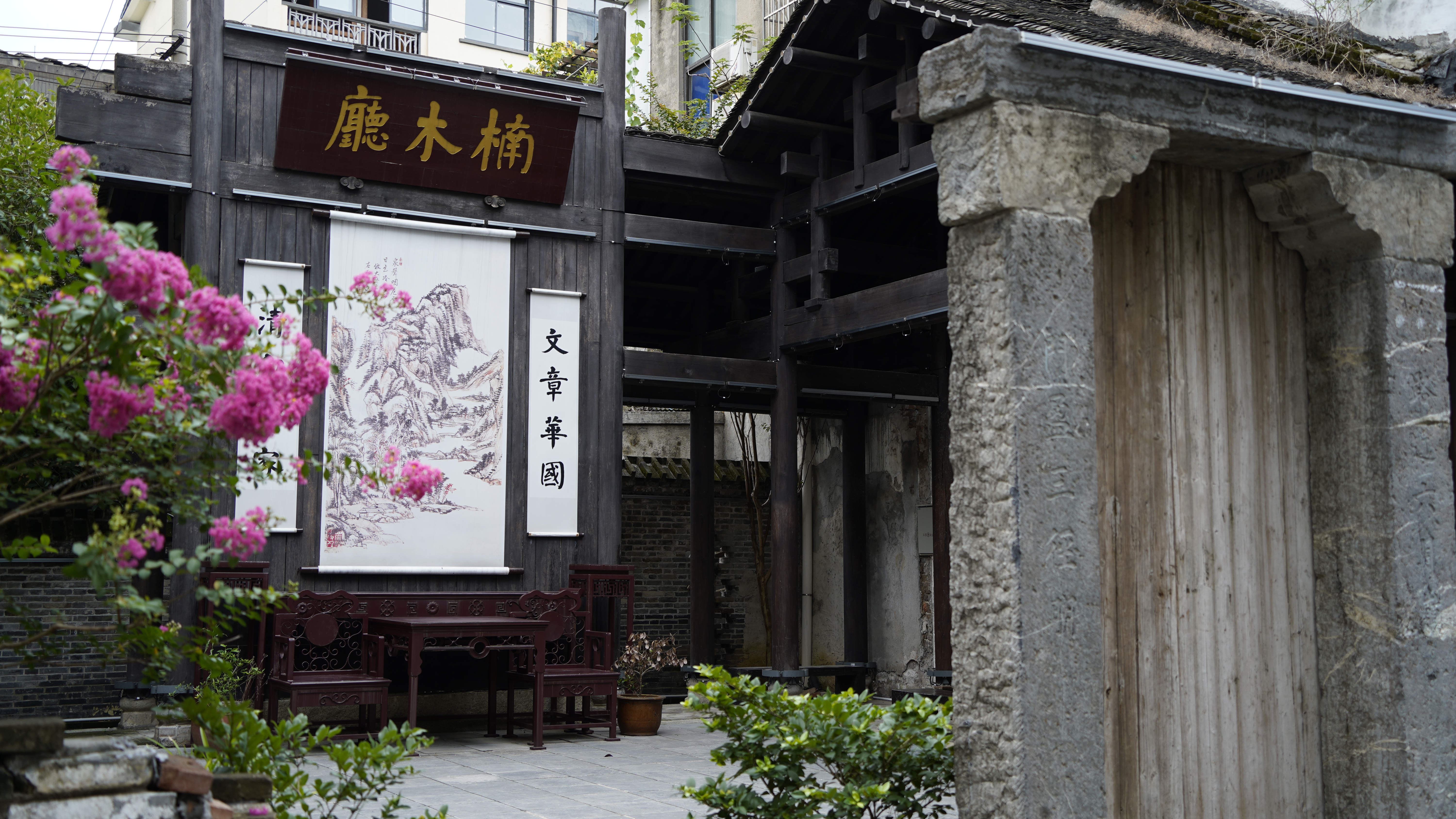 楠木鹿古建筑，尽显文艺中式风采