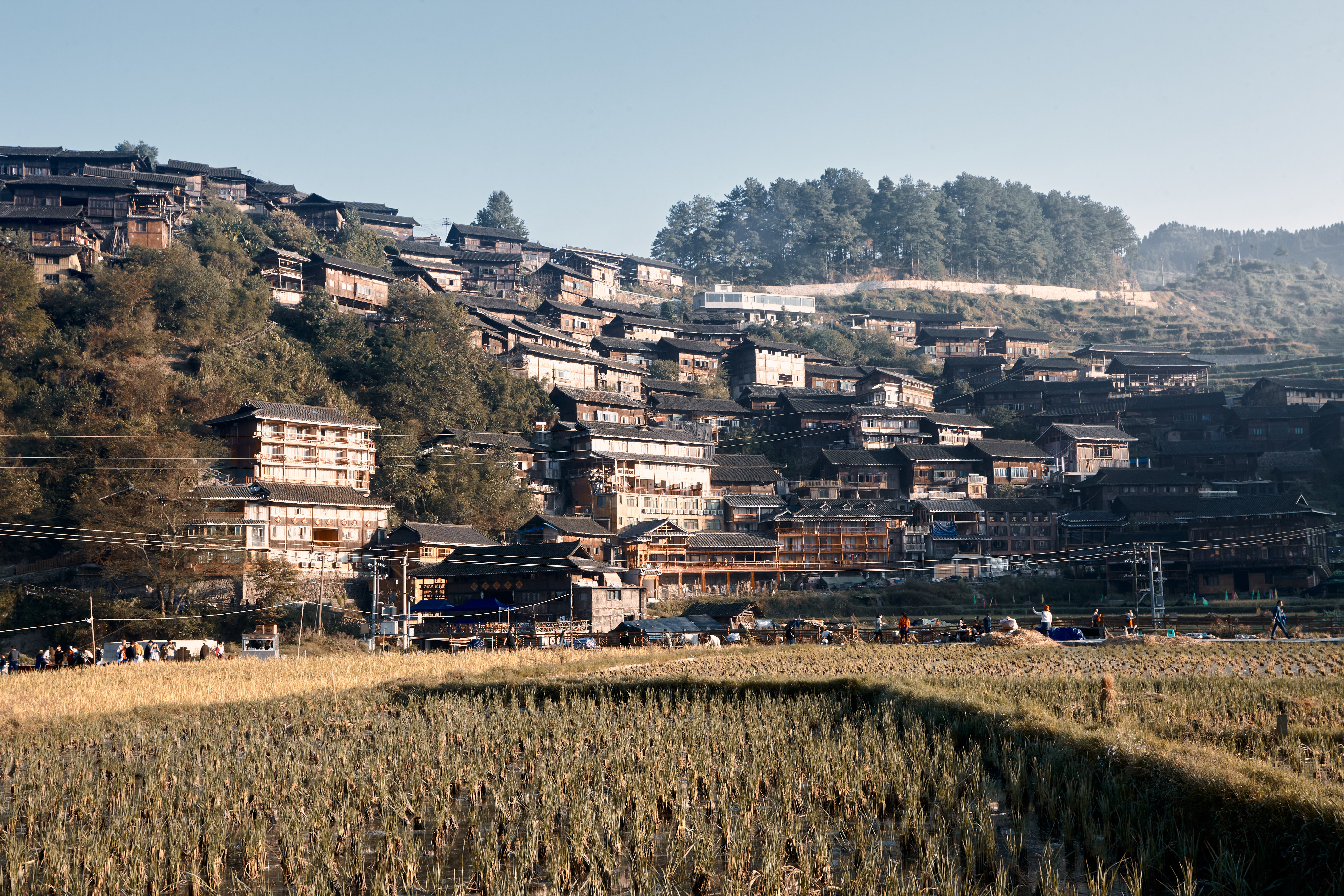 乡村风景美如画，传统村落的独特魅力