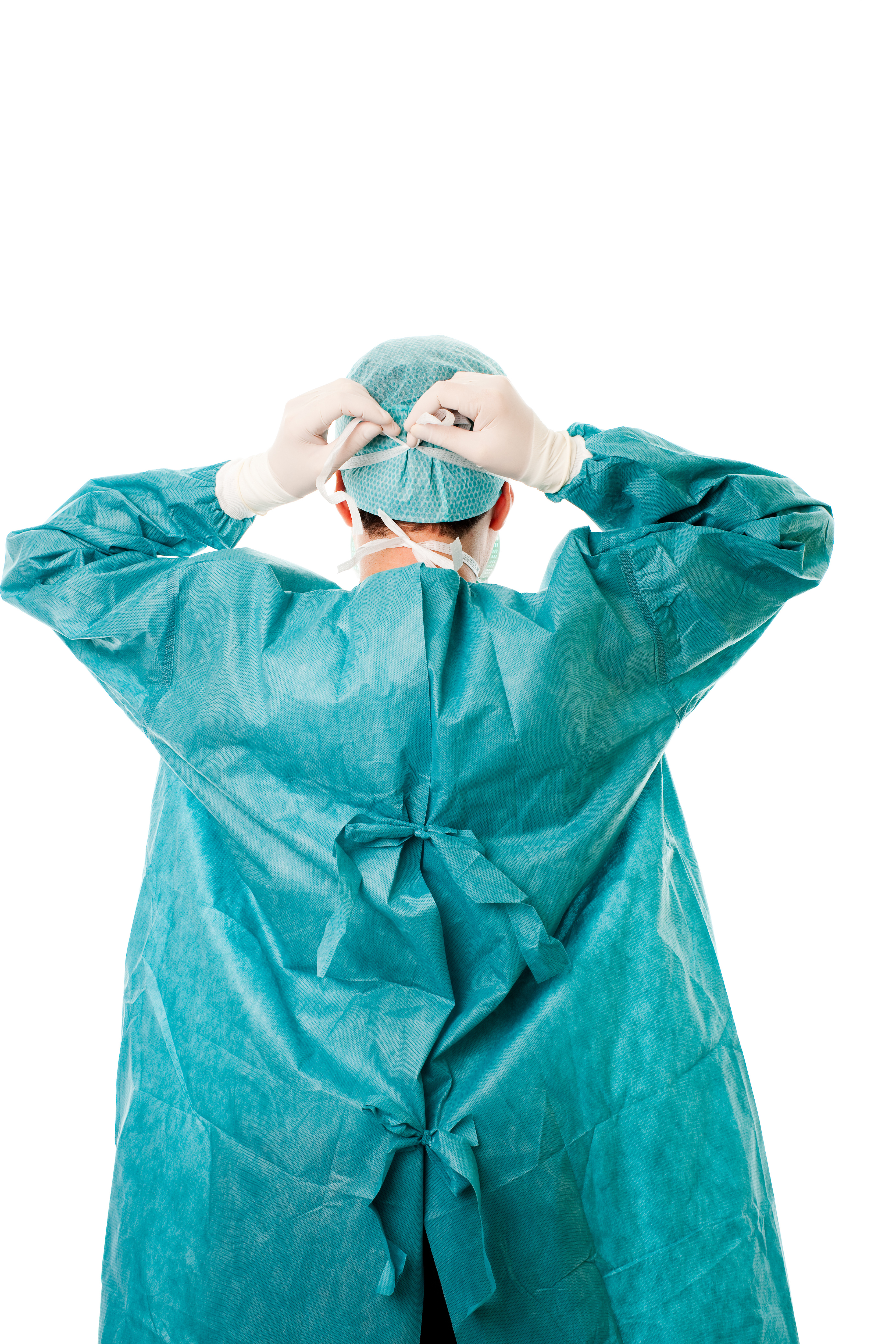 医生口罩医疗服装绿色手术医疗健康