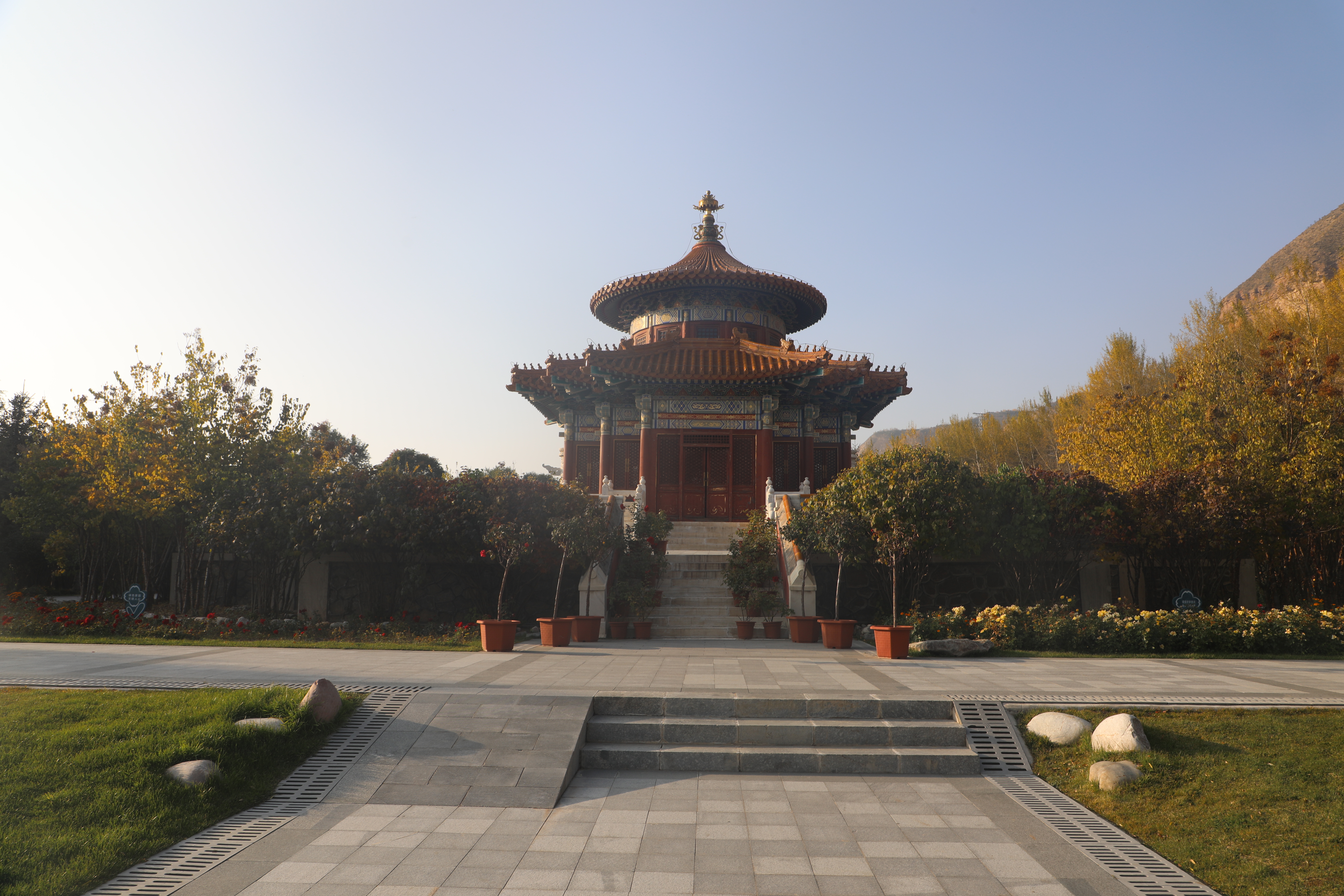 古色古香的中式古建筑 尽显传统文化韵味