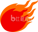 火焰图标设计 酷炫宣传物料助力品牌推广