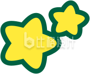 可爱星星装饰形状 为设计添趣味