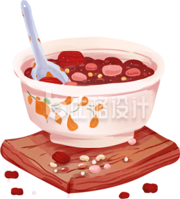 手绘腊八粥