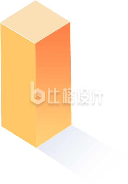 金融商务数据对比柱体
