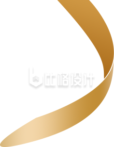 金色丝带