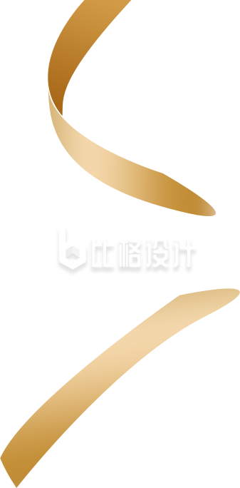 金色丝带