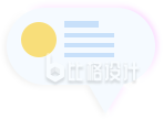 白色半透明气泡对话框