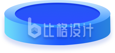 手绘立体渐变底盘