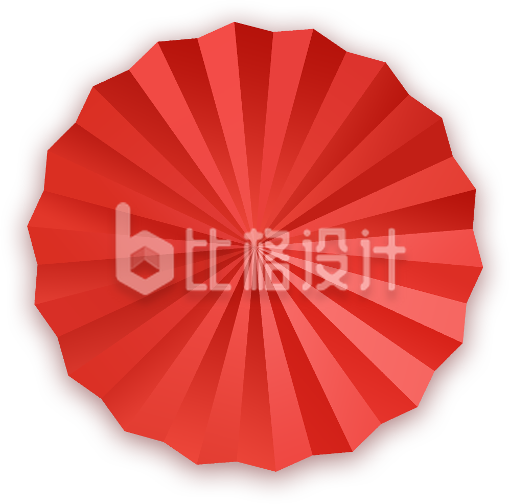 时尚渐变立体中国风扇子