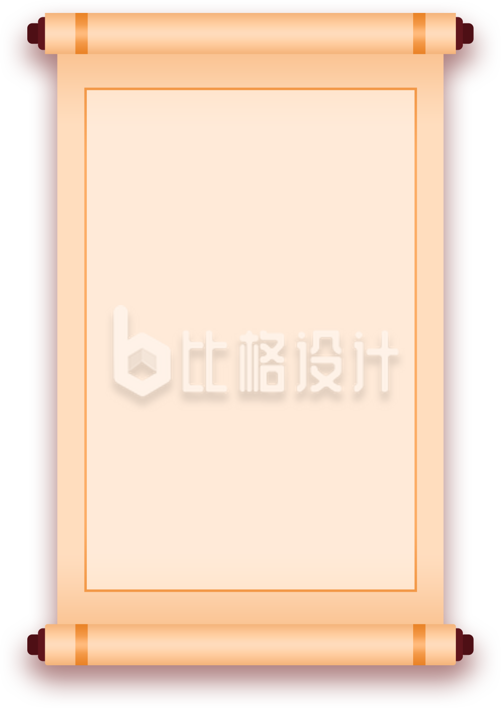 中国风怀旧卷轴