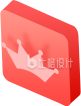 卡通立体王冠皇冠