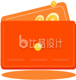 手绘钱包卡片