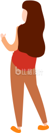 扁平插画人物