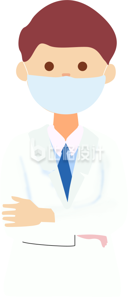 抱手男医生