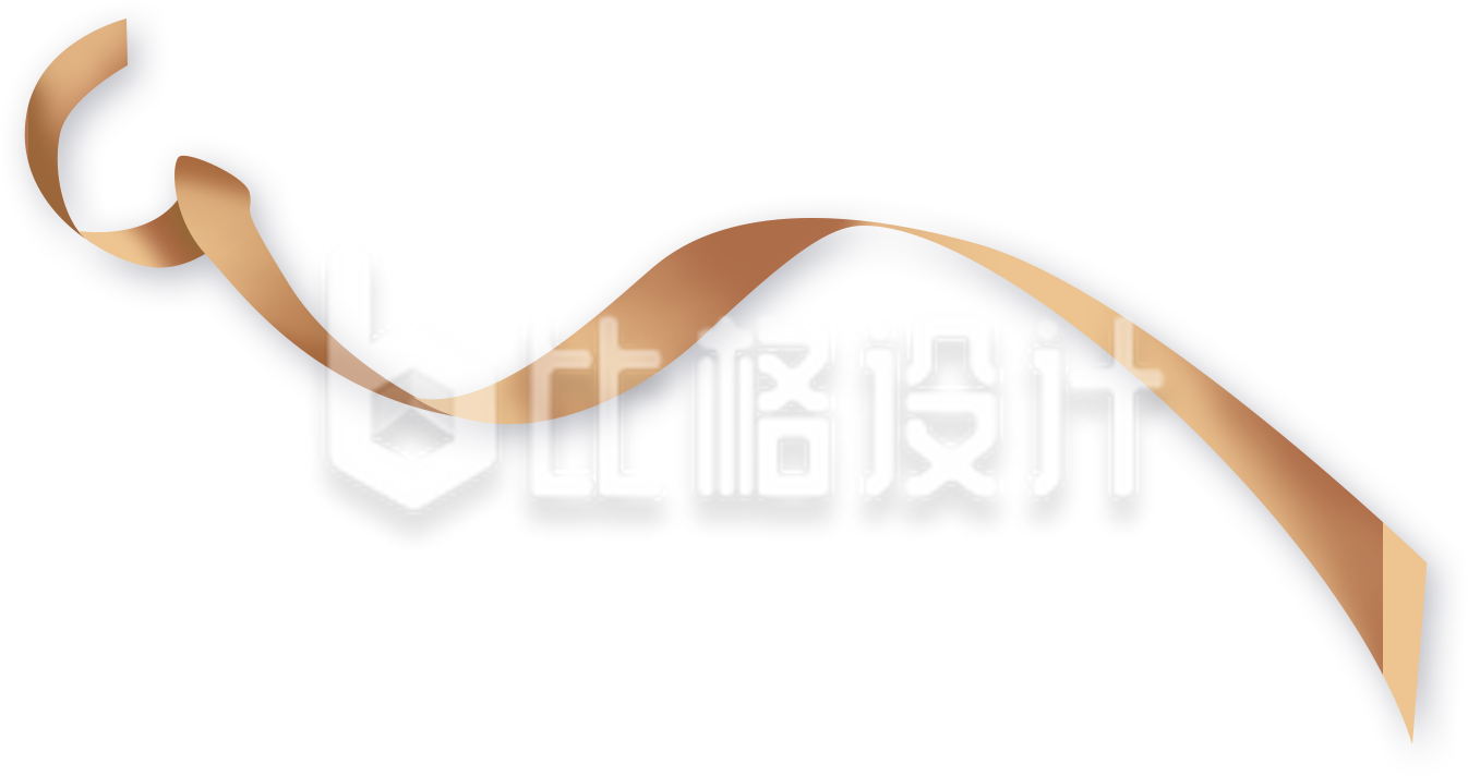 金色丝带