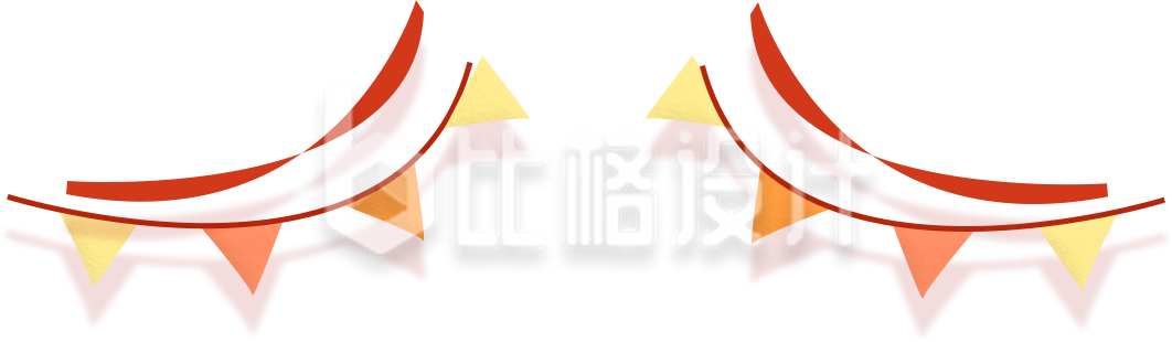 红色彩带