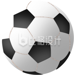 经典黑白足球 球类运动必备宣传素材
