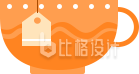手绘咖啡茶