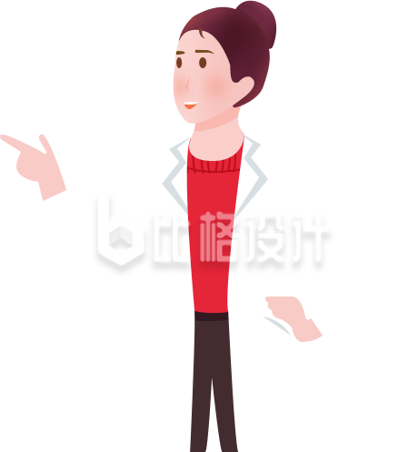 手绘女医生