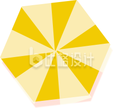 卡通太阳伞