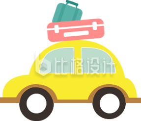 手绘汽车轿车