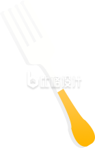 卡通餐具叉子