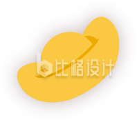 卡通手绘金元宝