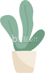 简约盆栽