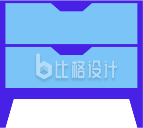 简约扁平柜子