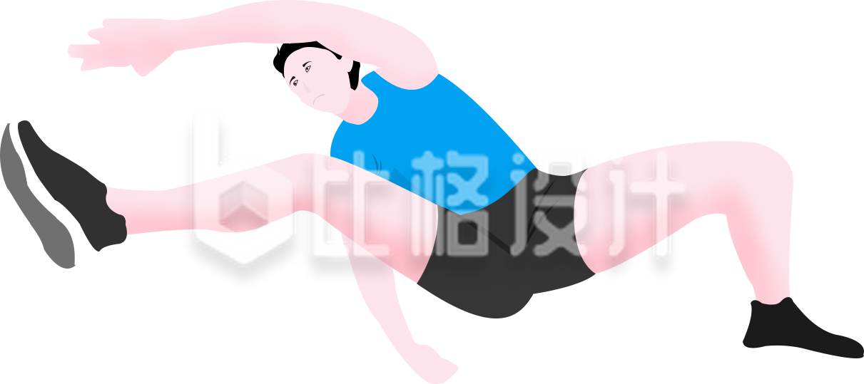 跨栏的人