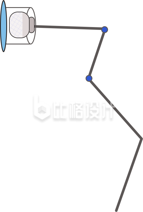 漫画卡通主播麦克风