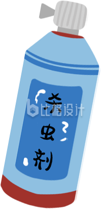 手绘杀虫剂