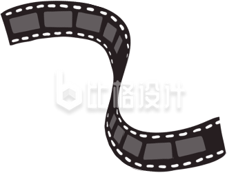 手绘电影胶带