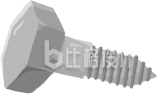 手绘螺丝钉钉子