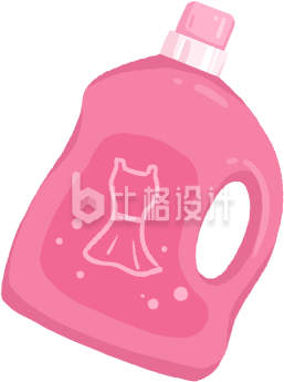 手绘洗衣液