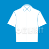 简约白色短袖衬衫 服饰箱包类经典单品