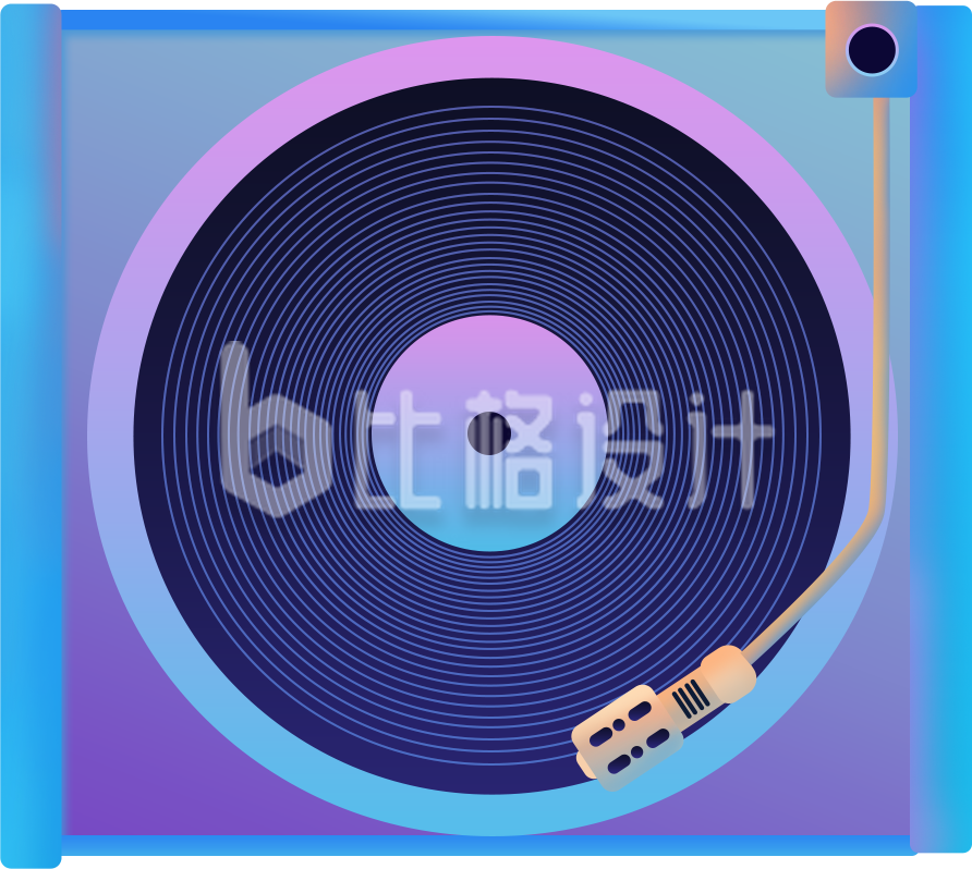 渐变音乐歌碟CD