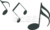 手绘音符