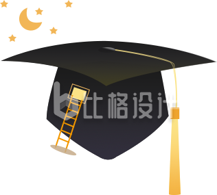 创意学士帽
