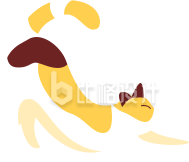 可爱撑懒腰猫咪