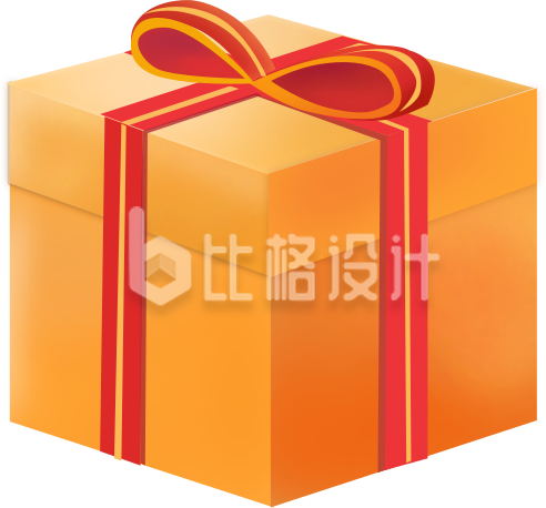 手绘质感礼盒