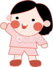 卡通可爱小人