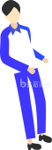 扁平校服人物