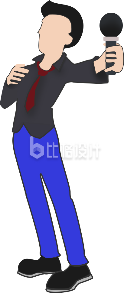 卡通直播主持人