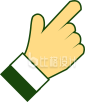 卡通手势