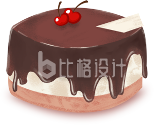 手绘蛋糕