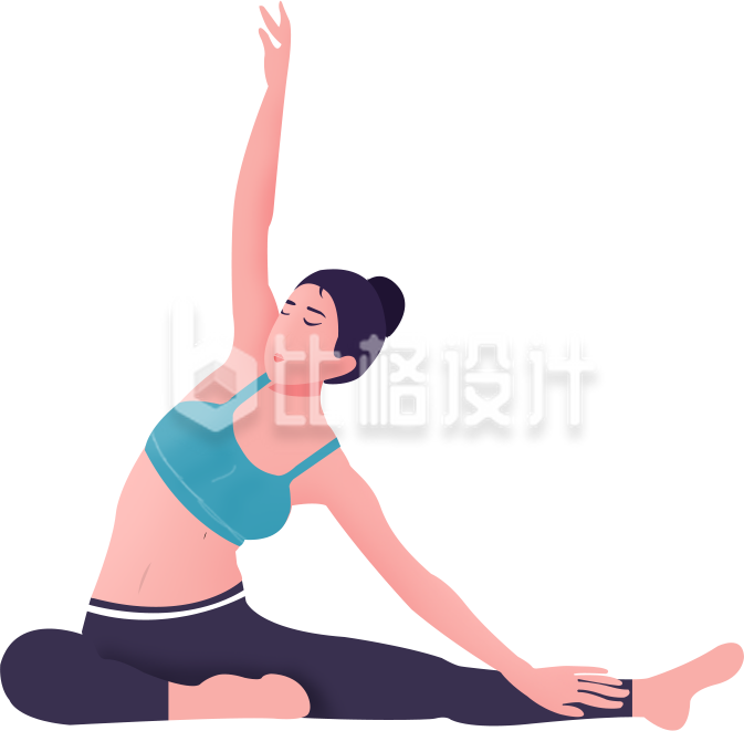 瑜伽人物