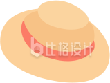 卡通黄色帽子