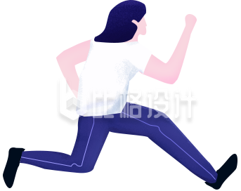 奔跑的小人